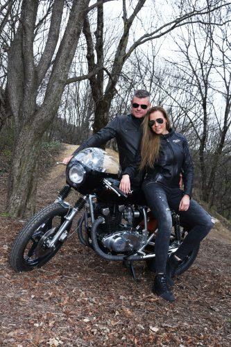 motoros portfólió fotózás